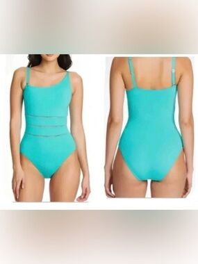 BLEU ROD BEATTIE One Shoulder One Piece, Behind The Seams Wave Runner